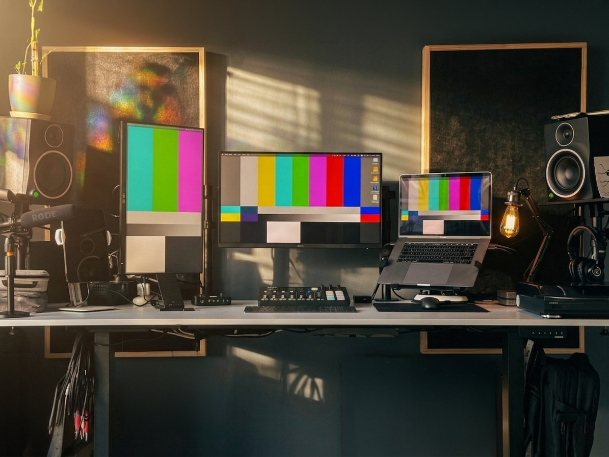 RDRGZ Studio — editing and color setup